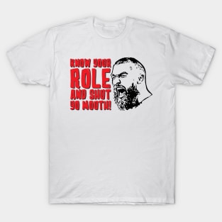 KC Chiefs Travis Kelce - Know Your Role T-Shirt